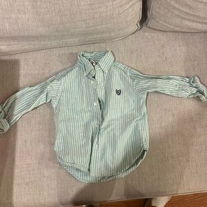 2T Chaps Long Sleeve Button Down